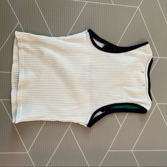 Bershka ribbed varsity tank top - Picture 2 of 2